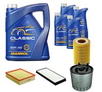 DENCKERMANN Controllo Set MANNOL Classic 10W-40 9L Per Mercedes Sprinter 3-T