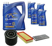 DENCKERMANN Controllo Set MANNOL Classic 10W-40 9L Per Renault Espace III