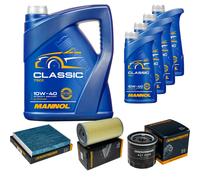 DENCKERMANN Controllo Set MANNOL Classic 10W-40 9L Per Toyota Hiace IV
