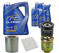 DENCKERMANN Controllo Set MANNOL Classic 10W-40 9L Per Toyota Hiace IV