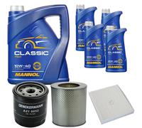 DENCKERMANN Controllo Set MANNOL Classic 10W-40 9L Per Toyota Hiace IV