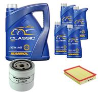 DENCKERMANN Controllo Set MANNOL Classic 10W-40 9L Per Volvo 740 2.3 2.0 940