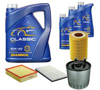 Denckermann Controllo Set mannol Classiche 10W-40 8L per