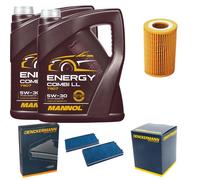 DENCKERMANN Controllo Set MANNOL Combi LL 5W-30 10L Per BMW 7 Serie 730 Ld 730d