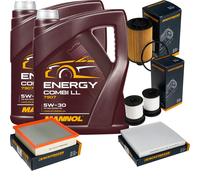 DENCKERMANN Controllo Set MANNOL Combi LL 5W-30 10L Per Jeep Grand Cherokee