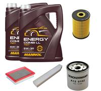 DENCKERMANN Controllo Set MANNOL Combi LL 5W-30 10L Per Jeep Grand Cherokee