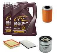 DENCKERMANN Controllo Set MANNOL Combi LL 5W-30 10L Per Mercedes-Benz Vito