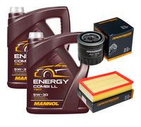 DENCKERMANN Controllo Set MANNOL Combi LL 5W-30 10L Per Nissan NP300 Navara