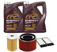 DENCKERMANN Controllo Set MANNOL Combi LL 5W-30 10L Per Nissan Patrol GR V