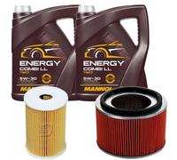 DENCKERMANN Controllo Set MANNOL Combi LL 5W-30 10L Per Nissan Patrol GR V