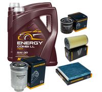 DENCKERMANN Controllo Set MANNOL Combi LL 5W-30 10L Per Toyota Hiace IV Bus