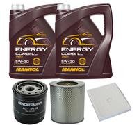DENCKERMANN Controllo Set MANNOL Combi LL 5W-30 10L Per Toyota Hiace IV Bus