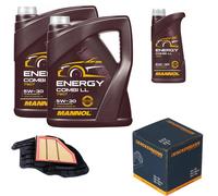 DENCKERMANN Controllo Set MANNOL Combi LL 5W-30 11L Per BMW 6 Gran Coupe