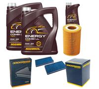 DENCKERMANN Controllo Set MANNOL Combi LL 5W-30 11L Per BMW 7 Serie 730 Ld 730d