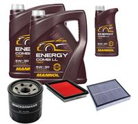 DENCKERMANN Controllo Set MANNOL Combi LL 5W-30 11L Per Infiniti QX70 FX