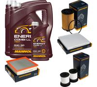 DENCKERMANN Controllo Set MANNOL Combi LL 5W-30 11L Per Jeep Grand Cherokee