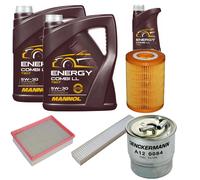 DENCKERMANN Controllo Set MANNOL Combi LL 5W-30 11L Per Jeep Grand Cherokee
