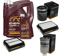 DENCKERMANN Controllo Set MANNOL Combi LL 5W-30 11L Per KIA Sorento I 2.5