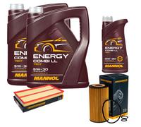 DENCKERMANN Controllo Set MANNOL Combi LL 5W-30 11L Per Mercedes 113 CDI 116