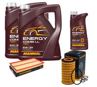 DENCKERMANN Controllo Set MANNOL Combi LL 5W-30 11L Per Mercedes-Benz Viano