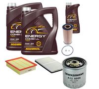 DENCKERMANN Controllo Set MANNOL Combi LL 5W-30 11L Per Mercedes-Benz Vito