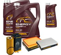 DENCKERMANN Controllo Set MANNOL Combi LL 5W-30 11L Per VW Crafter 30-50