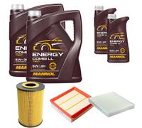 DENCKERMANN Controllo Set MANNOL Combi LL 5W-30 12L Per Mercedes G-Klasse