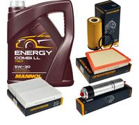 DENCKERMANN Controllo Set MANNOL Combi LL 5W-30 5L Per BMW 2 Active Tourer
