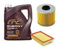 DENCKERMANN Controllo Set MANNOL Combi LL 5W-30 5L Per BMW 3er Cabriolet