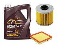 DENCKERMANN Controllo Set MANNOL Combi LL 5W-30 5L Per BMW 3er Compact 316i