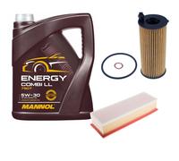DENCKERMANN Controllo Set MANNOL Combi LL 5W-30 5L Per BMW X3 xDrive20d