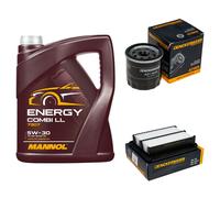 DENCKERMANN Controllo Set MANNOL Combi LL 5W-30 5L Per Chevrolet Aveo/Kalos