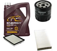 DENCKERMANN Controllo Set MANNOL Combi LL 5W-30 5L Per Chrysler PT Cruiser