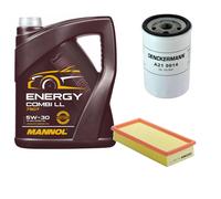 DENCKERMANN Controllo Set MANNOL Combi LL 5W-30 5L Per Ford Transit Kasten