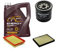 DENCKERMANN Controllo Set MANNOL Combi LL 5W-30 5L Per Hyundai Elantra 1.6