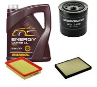 DENCKERMANN Controllo Set MANNOL Combi LL 5W-30 5L Per Hyundai Elantra 1.6