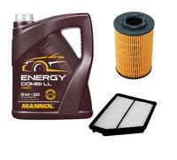 DENCKERMANN Controllo Set MANNOL Combi LL 5W-30 5L Per Hyundai Matrix 1.5