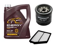 DENCKERMANN Controllo Set MANNOL Combi LL 5W-30 5L Per Hyundai Matrix 1.6
