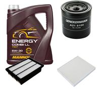 DENCKERMANN Controllo Set MANNOL Combi LL 5W-30 5L Per Hyundai Santa Fé II