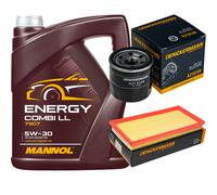 DENCKERMANN Controllo Set MANNOL Combi LL 5W-30 5L Per KIA Carens II 1.8 1.6
