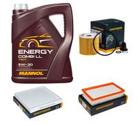 Denckermann Controllo Set mannol Combi Ll 5W-30 5L per Kia Stonic 1.6 Crdi
