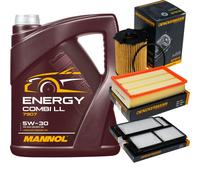 DENCKERMANN Controllo Set MANNOL Combi LL 5W-30 5L Per Mazda 3 1.6 Di Turbo