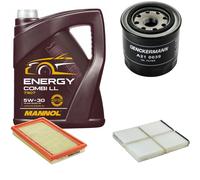 DENCKERMANN Controllo Set MANNOL Combi LL 5W-30 5L Per Mazda Premacy 2.0 TD
