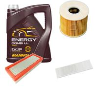 DENCKERMANN Controllo Set MANNOL Combi LL 5W-30 5L Per MINI Mini Cooper S