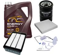 DENCKERMANN Controllo Set MANNOL Combi LL 5W-30 5L Per Mitsubishi ASX 2.0I
