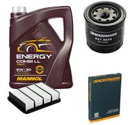 DENCKERMANN Controllo Set MANNOL Combi LL 5W-30 5L Per Mitsubishi Galant VI