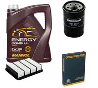 DENCKERMANN Controllo Set MANNOL Combi LL 5W-30 5L Per Mitsubishi Galant VI