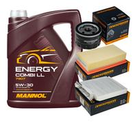 DENCKERMANN Controllo Set MANNOL Combi LL 5W-30 5L Per Nissan Micra III 1.5
