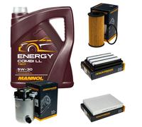 DENCKERMANN Controllo Set MANNOL Combi LL 5W-30 5L Per Nissan Qashqai II