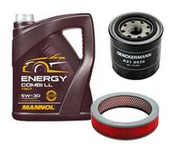 DENCKERMANN Controllo Set MANNOL Combi LL 5W-30 5L Per Opel Campo 2.3 4X4